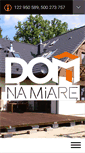 Mobile Screenshot of domnamiare.pl